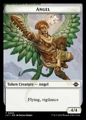 Angel (0002) // Map (0017) Double-Sided Token - Foil